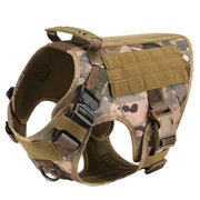 No-pull dog harness — camouflage