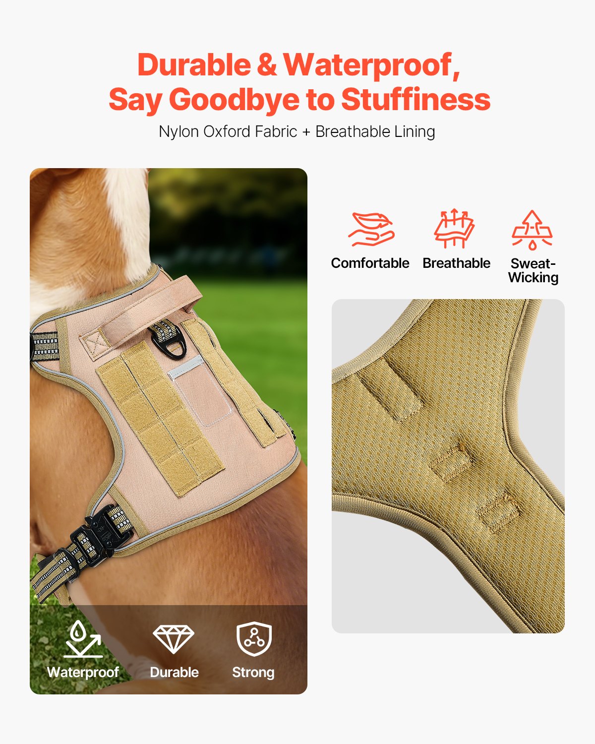 Harness in use