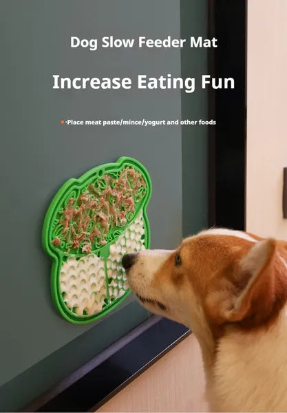 Lick mat for dogs and cats
