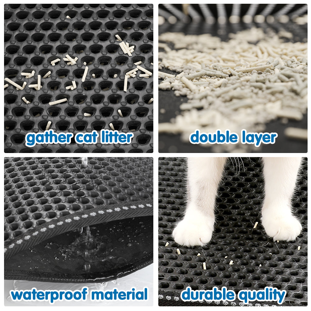 Litter trapping layers